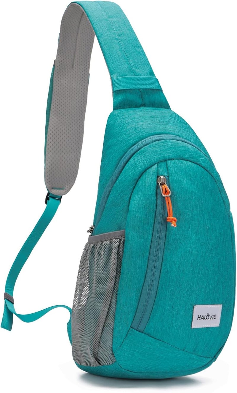 HALOViE Anti Theft Crossbody Sling Bag RFID Travel Sling Backpack Lightweight Hiking Shoulder Chest Bag for Walking Work - Image 1